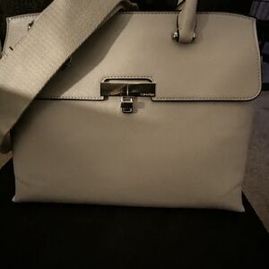 Calvin Klein Becky Turn Lock Crossbody /Satchel